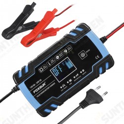 Display Battery Charger 12V 8A/24V 4A Automotive Smart Battery Maintainer for Car Truck Motorcycle Multi-function Repair Car Charger Display Battery Charger 12V 8A/24V 4A Automotive Smart Battery Maintainer for Car Truck Motorcycle Multi-function Repair Car Charger