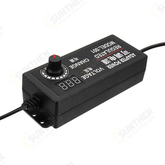 3-12V 5A 60W AC/DC Adapter Switching Power Supply Regulated Power Adapter Display