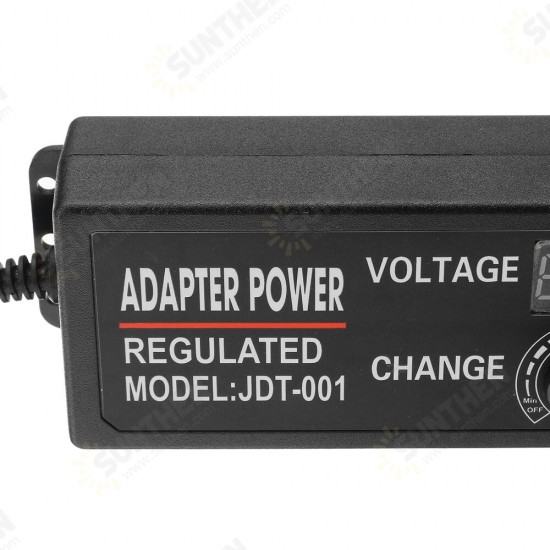 3-12V 5A 60W AC/DC Adapter Switching Power Supply Regulated Power Adapter Display