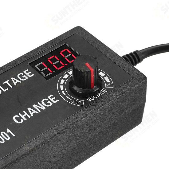 9-24V 3A 72W AC/DC Adapter Switching Power Supply Regulated Power Adapter Supply Display