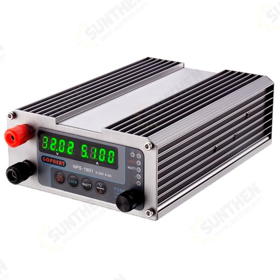 NPS-1601 0-32V 0-5A 110V/220V 160W Switching Digital Adjustable DC Power Supply