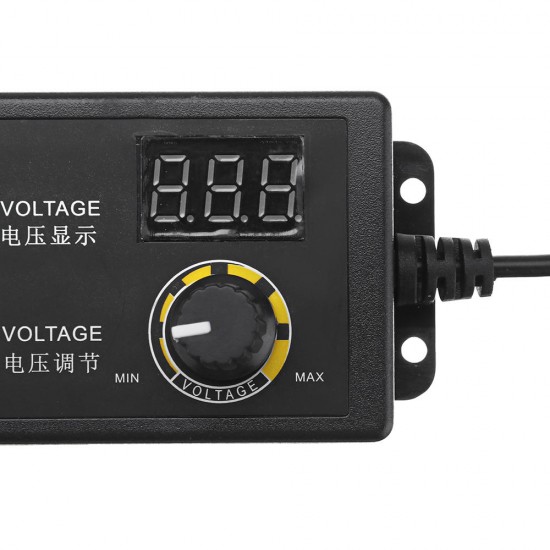 KJS-1509 3-24V 1.5A Power Adapter Adjustable Voltage Adapter LED Display Switching Power Supply