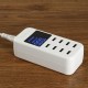 LED Multi USB Charger 8-Port Smart Fast Desktop Hub Wall Charger Charging Station Quick Charge Intelligent Identification Phone Charger
