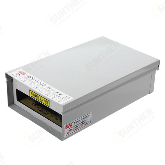 AC 180-264V To DC 12V 150W Switching Power Supply Driver Adapter for LED Strips Rainproof