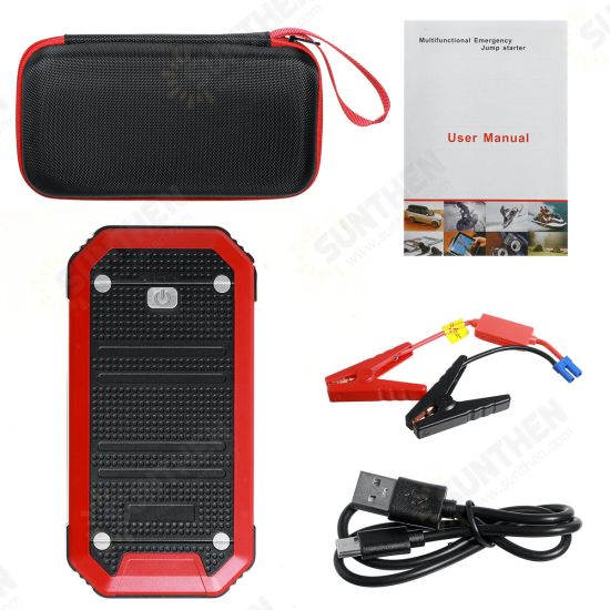 Portable Car Jump Starter 13800mAh 12V Emergency Starting Device Power Bank