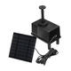 Solar Power Fountain Water Pump Panel Kit Pool Garden Pond Submersible Watering