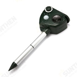 Solar Powered Ultrasonic Pest Animal Repeller Motion Bird Repellent Control Scare Waterproof with 6 LEDs Solar Powered Ultrasonic Pest Animal Repeller Motion Bird Repellent Control Scare Waterproof with 6 LEDs