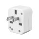 Travel Adapter Universal Power Adapter with 2 USB Ports Wall Charger AC Power Plug