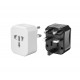 Travel Adapter Universal Power Adapter with 2 USB Ports Wall Charger AC Power Plug