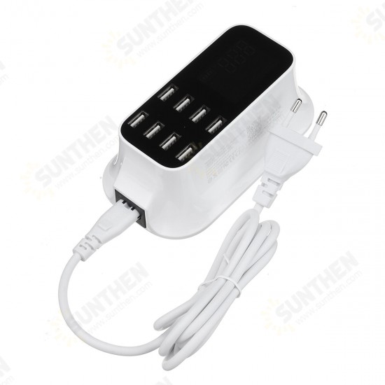 USB Charger 8 Ports Charging Station Multi Port USB Charging Hub for Multiple Devices