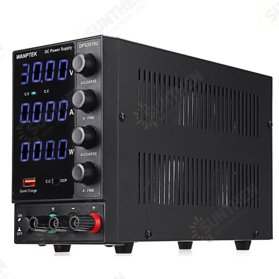 DPS3010U 110V/220V 4 Digits Adjustable DC Power Supply 0-30V 0-10A 300W USB Fast Charging Laboratory Switching Power Supply