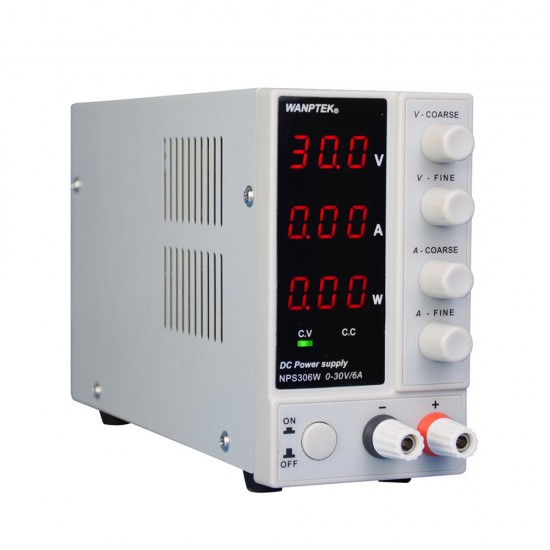 NPS306W 110V/220V 0-30V 0-6A Adjustable Digital DC Power Supply 180W Regulated Laboratory Switching Power Supply