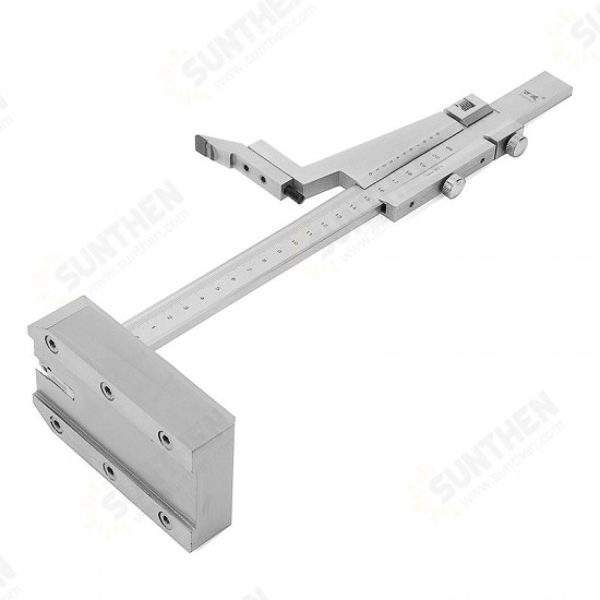 0-200mm/0-300mm Range Steel Vernier Height Gauge with Stand Measure Ruler Tools