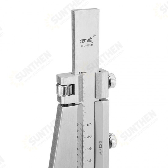 0-200mm/0-300mm Range Steel Vernier Height Gauge with Stand Measure Ruler Tools