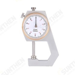 0-20/25mm Range Measuring Tool 0.1/0.01mm Resolution Round Dial/Digital Display Thickness Gauge 0-20/25mm Range Measuring Tool 0.1/0.01mm Resolution Round Dial/Digital Display Thickness Gauge