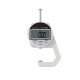 0-20/25mm Range Measuring Tool 0.1/0.01mm Resolution Round Dial/Digital Display Thickness Gauge