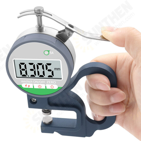 0.01mm 0.001mm Digital Thickness Gauge Meter Touch Screen Electronic Micrometer Microns Tester Measuring Instrument