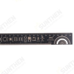 15/25cm PCB Ruler Measuring Tool Resistor Capacitor Chip IC Electronic Straight Scale Engineering Ruler 15/25cm PCB Ruler Measuring Tool Resistor Capacitor Chip IC Electronic Straight Scale Engineering Ruler