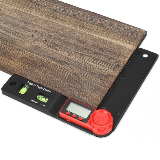 2 In 1 Digital Meter Angle Spirit Level Angle Ruler Protractor Woodworking Square Vernier Digital Caliper