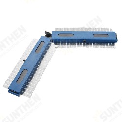 2 in 1 2x200mm Contour Gauge Profiles Copy Gauge Duplicator Wood Marking Tool Tiling Laminate Tiles Tools 2 in 1 2x200mm Contour Gauge Profiles Copy Gauge Duplicator Wood Marking Tool Tiling Laminate Tiles Tools