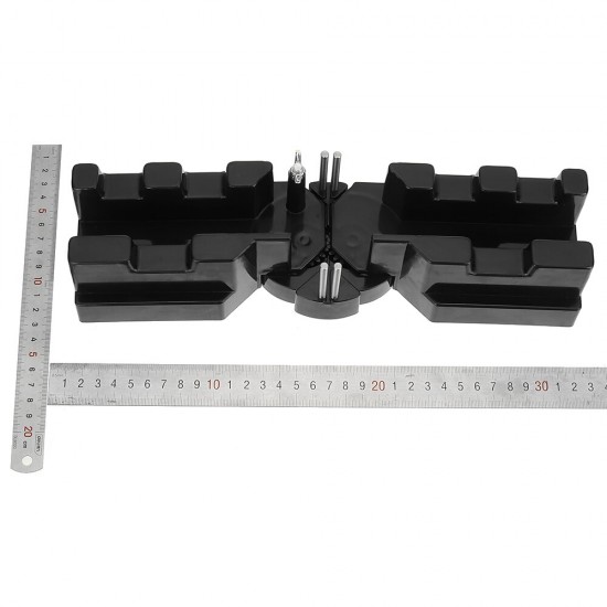 2-in-1 Bevel and Mitre Box Measuring Cutting Tool for Cutting Precision Bevel