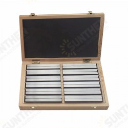 24Pcs/12-Pair Parallel Support Base Vice Base Milling Pad Lathe Multifunction 24Pcs/12-Pair Parallel Support Base Vice Base Milling Pad Lathe Multifunction