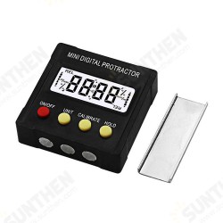 360 Degree Mini Digital Protractor Inclinometer Electronic Angle Level Magnetic Box 360 Degree Mini Digital Protractor Inclinometer Electronic Angle Level Magnetic Box