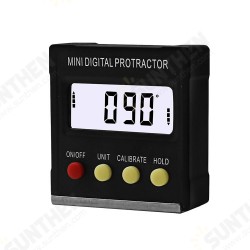 360 Degree Mini Digital Protractor Inclinometer Electronic Angle Level Magnetic Box 360 Degree Mini Digital Protractor Inclinometer Electronic Angle Level Magnetic Box