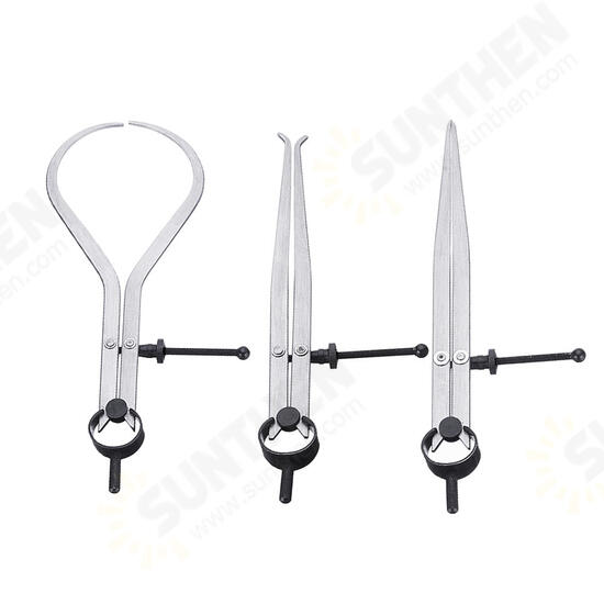 3pcs 8 Inch Spring Caliper / Internal External Dividing Divider Set