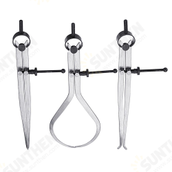 3pcs 8 Inch Spring Caliper / Internal External Dividing Divider Set 3pcs 8 Inch Spring Caliper / Internal External Dividing Divider Set