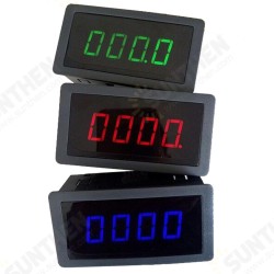 4 Digital LED Tachometer RPM Speed Measure Gauge With Hall Proximity Switch Sensor NPN 4 Digital LED Tachometer RPM Speed Measure Gauge With Hall Proximity Switch Sensor NPN