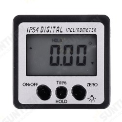 4 x 90 Degree Electronic Protractor Digital Inclinometer Waterproof Magnetic Level Angle Measuring Tool 4 x 90 Degree Electronic Protractor Digital Inclinometer Waterproof Magnetic Level Angle Measuring Tool