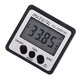 4 x 90 Degree Electronic Protractor Digital Inclinometer Waterproof Magnetic Level Angle Measuring Tool