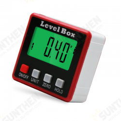 57x57x30mm Backlight 0.1° 4x90° Degree Large LCD Digital Protractor Inclinometer Magnetic Electronic Angle Level Box 57x57x30mm Backlight 0.1° 4x90° Degree Large LCD Digital Protractor Inclinometer Magnetic Electronic Angle Level Box