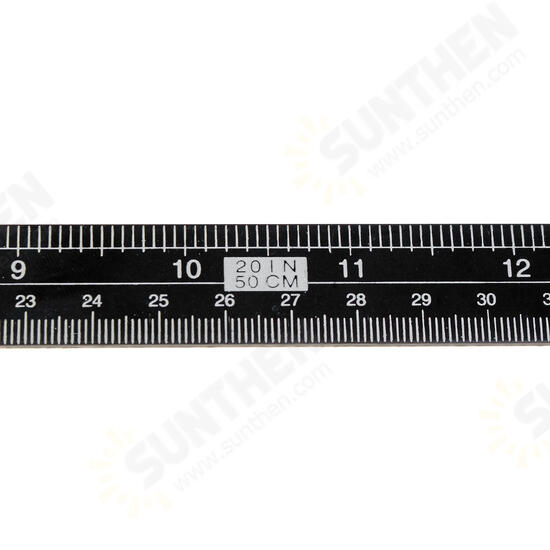 Angle Ruler Angle Protractor Stainless Steel 180° Angle Finder Measure Ruler Gauge Tool 230x500mm