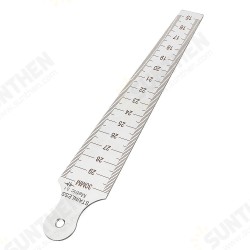 1-60mm Metric Imperial Wedge Feeler 1-15/15-30/30-45/45-60mm Taper Depth Gauge 1-60mm Metric Imperial Wedge Feeler 1-15/15-30/30-45/45-60mm Taper Depth Gauge