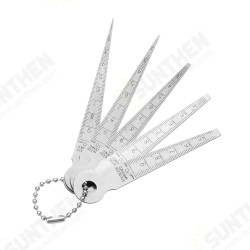 5pcs Stainless Hardened Taper Feeler Gauge Aperture Scale Wedge Feeler Hole Gauge 5pcs Stainless Hardened Taper Feeler Gauge Aperture Scale Wedge Feeler Hole Gauge