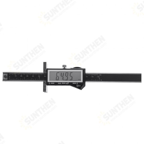 LCD Digital Display Parallel Marking Gauge Vernier Caliper 150mm W/Carbide Scriber