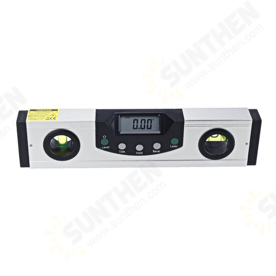 LCD Display Digital Laser Level Ruler Cross Line Magnetic Protractor Inclinometer Electronic Angle Level