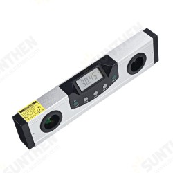 LCD Display Digital Laser Level Ruler Cross Line Magnetic Protractor Inclinometer Electronic Angle Level LCD Display Digital Laser Level Ruler Cross Line Magnetic Protractor Inclinometer Electronic Angle Level
