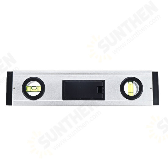 LCD Display Digital Laser Level Ruler Cross Line Magnetic Protractor Inclinometer Electronic Angle Level