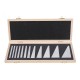 12pcs Precision Angle Block Set 1/4 to 30 Degree Lathe Gauge Milling Machinist Lathe Tools