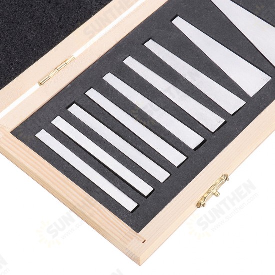 12pcs Precision Angle Block Set 1/4 to 30 Degree Lathe Gauge Milling Machinist Lathe Tools