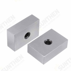2pcs 1x2x3 Inch Blocks 1 Hole Parallel Clamping Block Lathe Tools Precision 0.0001 2pcs 1x2x3 Inch Blocks 1 Hole Parallel Clamping Block Lathe Tools Precision 0.0001