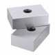 2pcs 1x2x3 Inch Blocks 1 Hole Parallel Clamping Block Lathe Tools Precision 0.0001