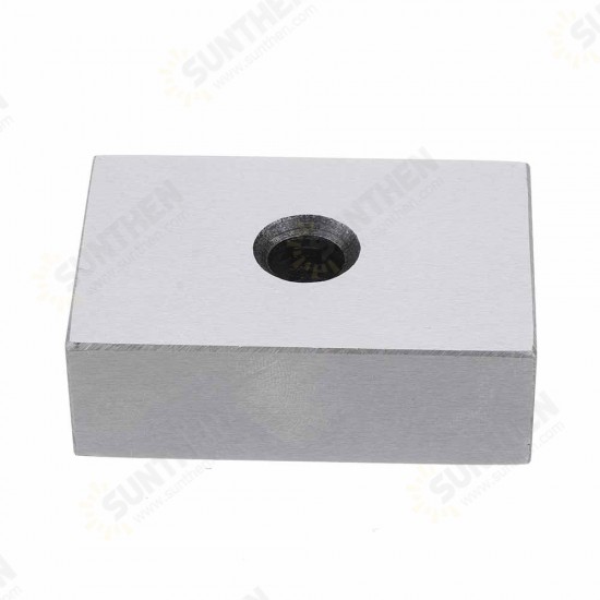 2pcs 1x2x3 Inch Blocks 1 Hole Parallel Clamping Block Lathe Tools Precision 0.0001