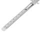 6 Inch 0-150mm Stainless Steel Gauge Standard Rule Scale Depth Length Gauge Marking Measuring Tool with Detachable Clip