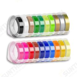 1pcs 6mm 9MM 12MM Dymo 3D Plastic Embossing Tape for Embossing Label Maker PVC LABEL DYMO 1610 12965 1880 1540 Motex E101 Printer 1pcs 6mm 9MM 12MM Dymo 3D Plastic Embossing Tape for Embossing Label Maker PVC LABEL DYMO 1610 12965 1880 1540 Motex E101 Printer