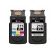 210XL 211XL Ink cartridge Compatible For Canon PG-210 PG-210XL PG 210 210XL PG210 PG210XL Pixma iP2700 iP2702 MP240 MP490 MX320 MX340