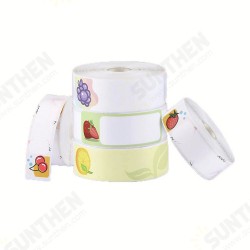 D11 Pure Color Label Paper Roll Supermarket Waterproof Tear-Resistant Price Label D11 Pure Color Label Paper Roll Supermarket Waterproof Tear-Resistant Price Label